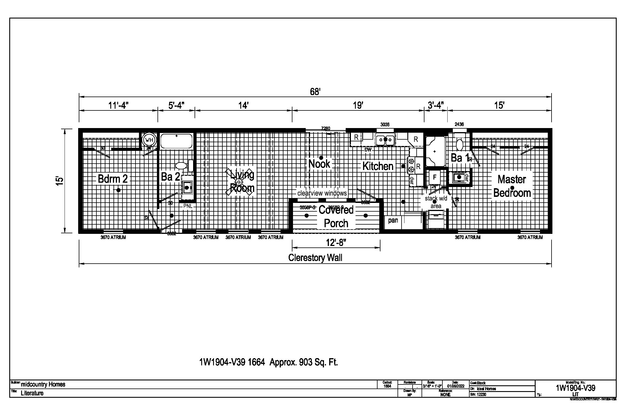 MidCountry Outlook SW Floorplan